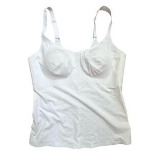 Honeylove|Silohette Cami Tank Top|White|SZ‎ 2x